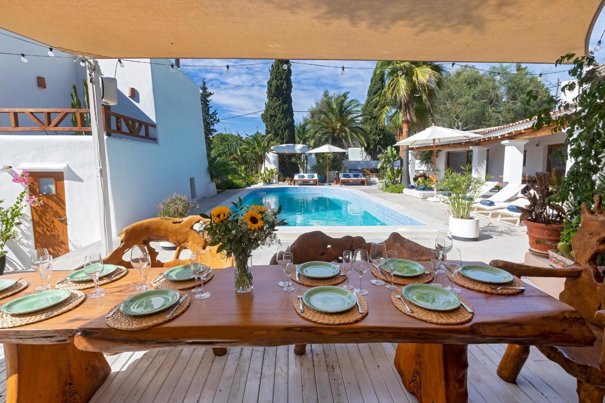 Villa Near Ibiza Town Sleeps 11 To 13 Guests Can Furnet Buitenkant foto